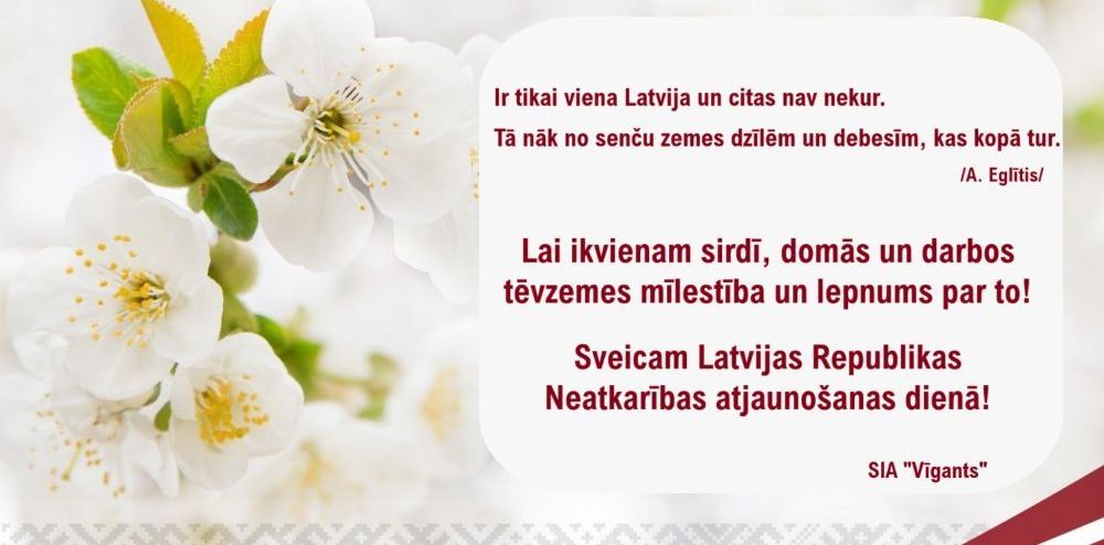 Sveicam svētkos!