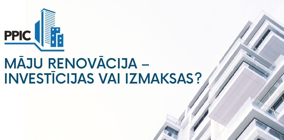 Bezmaksas e-seminārs. Māju renovācija – investīcijas vai izmaksas?