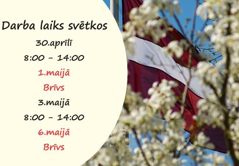 Darba laiks svētkos     